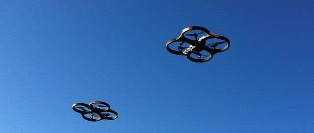 drones formation, can drones be used for good